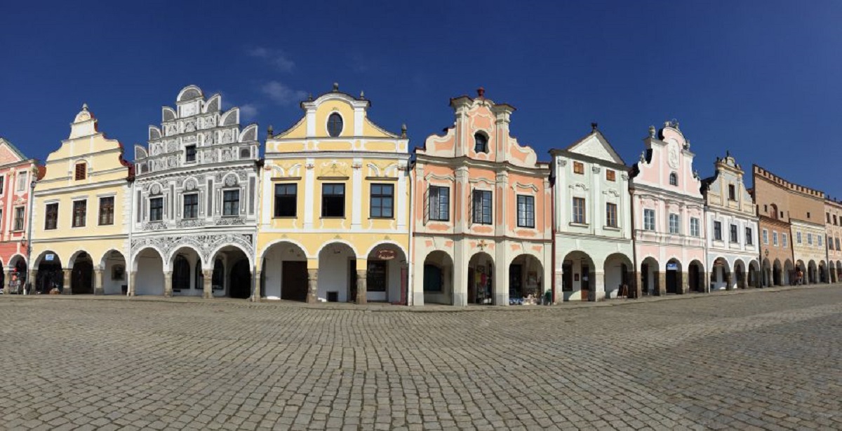 Czech town Telč